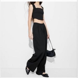 Wild Fable Black Wide Leg Trousers Size XS New w/Tags